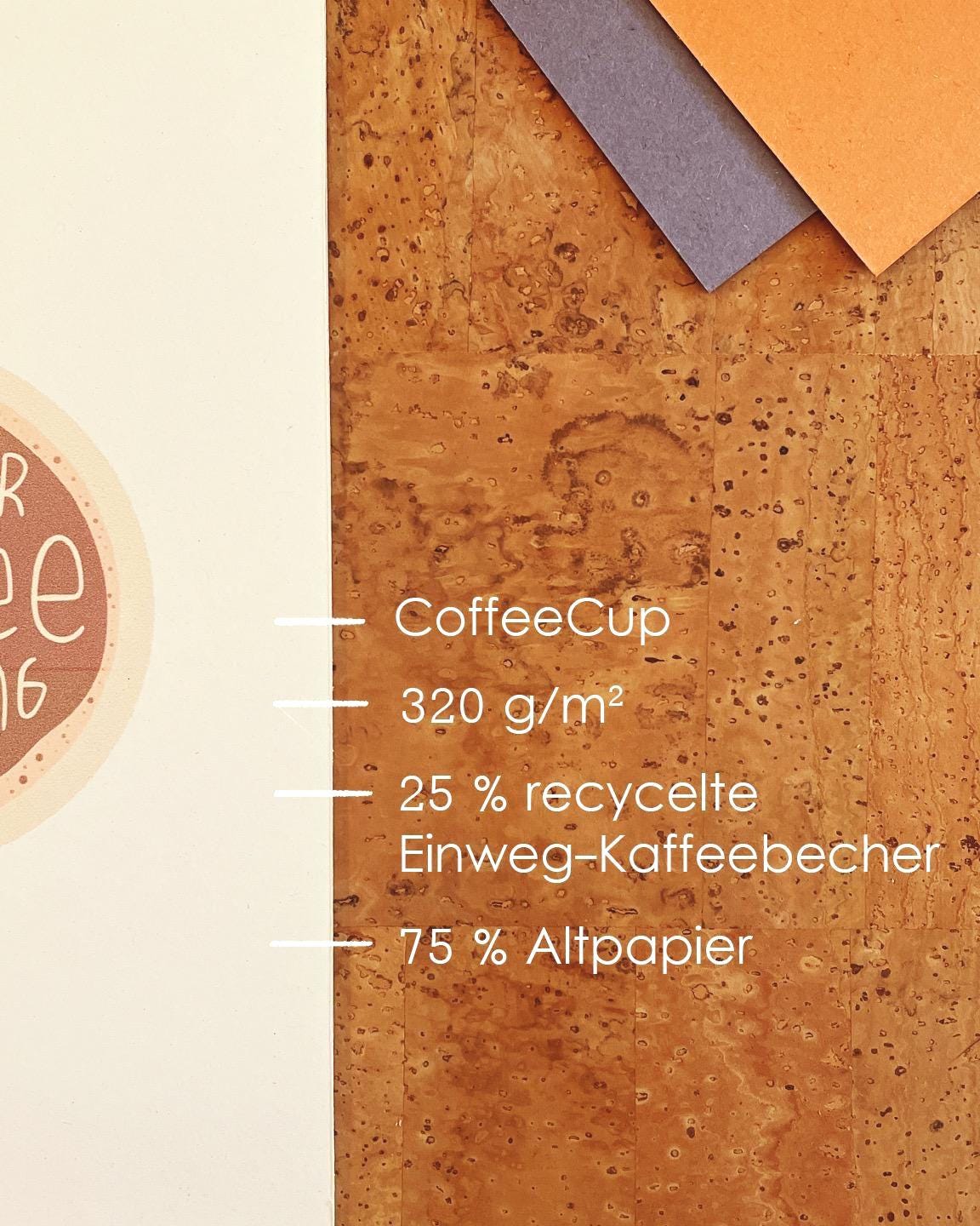 May Your Coffee Be Strong Kunstdruck A4/A5 - Kaffee Motivation Poster nachhaltig - Coffee Quote Wandbild - Barista Geschenk Print