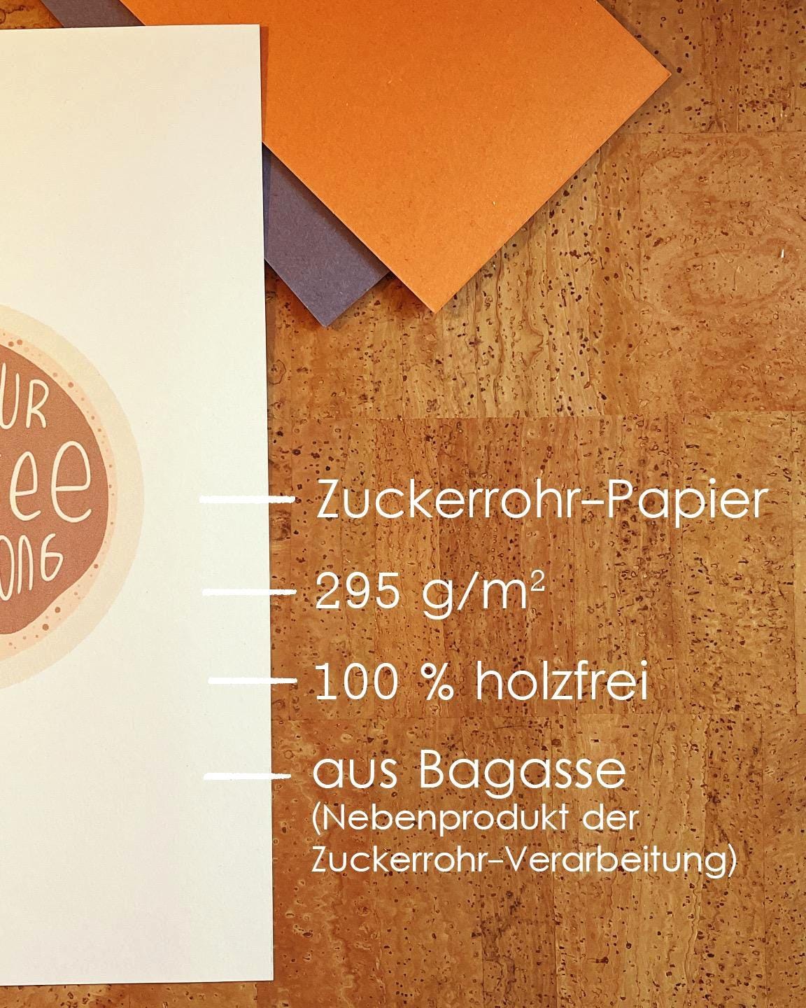 May Your Coffee Be Strong Kunstdruck A4/A5 - Kaffee Motivation Poster nachhaltig - Coffee Quote Wandbild - Barista Geschenk Print