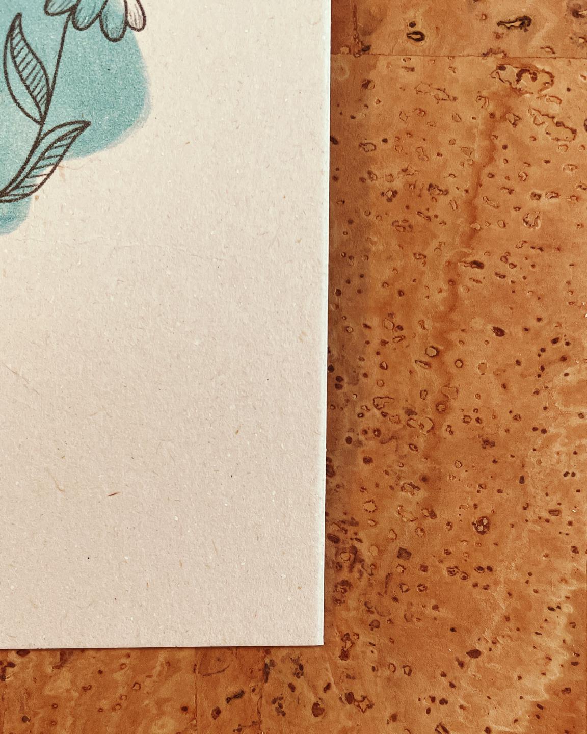 Postkarte A6 Flowers | Digitaldruck | individuelles Papier | nachhaltiger Druck