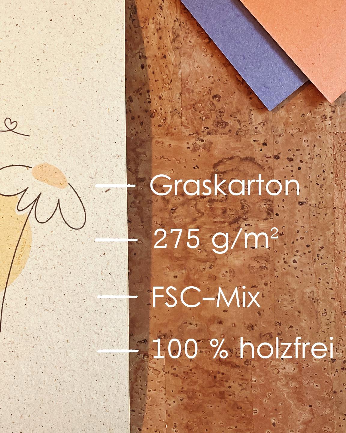 Süße Blumen Biene Kunstdruck A4/A5 - Minimalistisches Gänseblümchen Poster nachhaltig - Spring Vibes Wandbild - Niedliche Natur Art