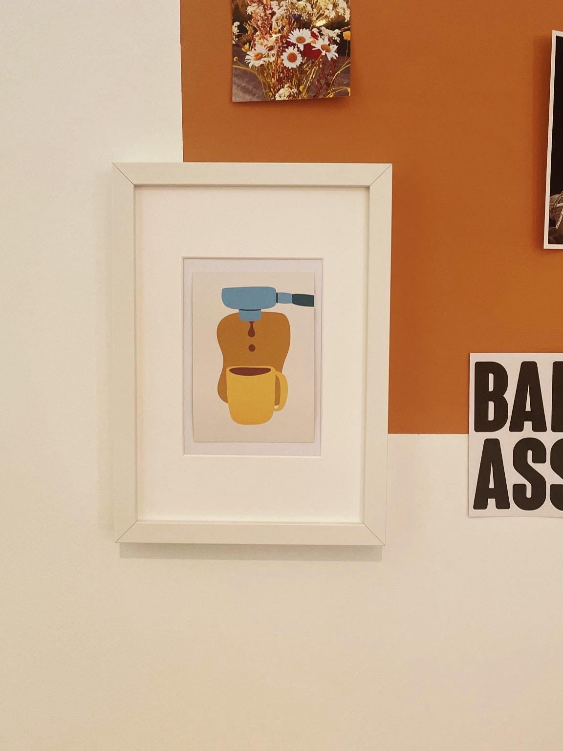 Postkarte A6 | Siebträger Espresso Liebe – Kaffee-Postkarte auf Naturpapier | coffee lover Art | Kaffeeliebhaber Geschenk | breakfast Club