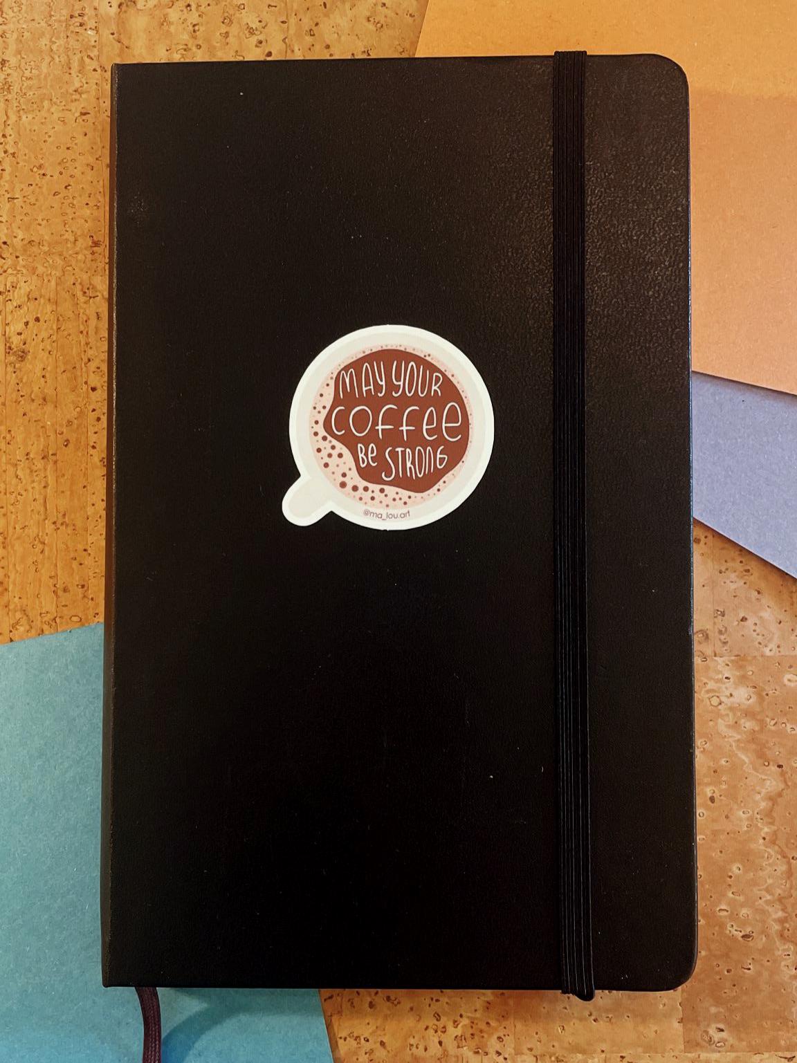 Vinyl-Sticker Set Coffee Vibes – 3 Kaffee & Frühstück Sticker für Kaffeeliebhaber